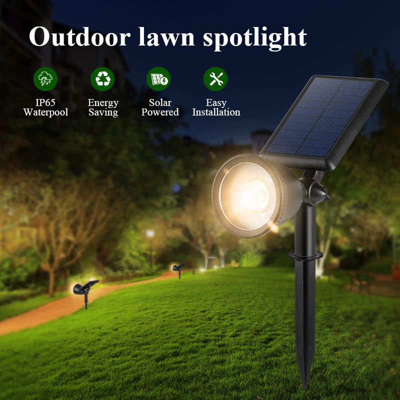 Luz solar para jardín Inalámbrico para jardín exterior
