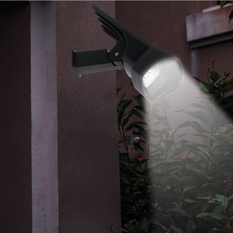 Perfecto diseño Iluminación solar Iluminación de pared exterior 120° Ángulo de haz Iluminación de jardín
