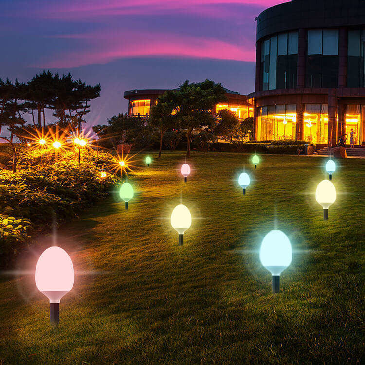 Luces de bolas solares 50000 horas de trabajo Vida útil para jardín Decoración de la fiesta de Navidad