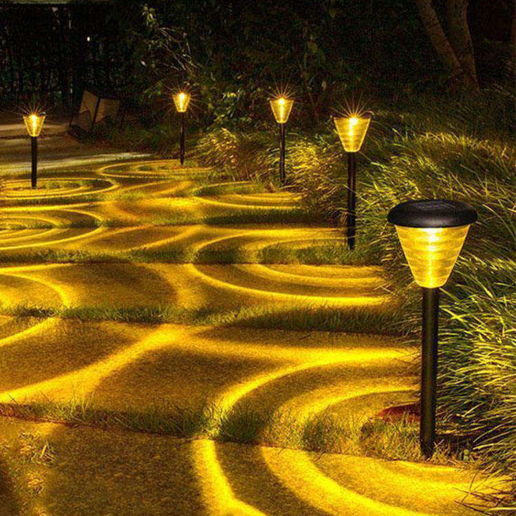 Lámparas de color solar para jardines al aire libre proporcionadas directamente por el por 6-12 horas de trabajo