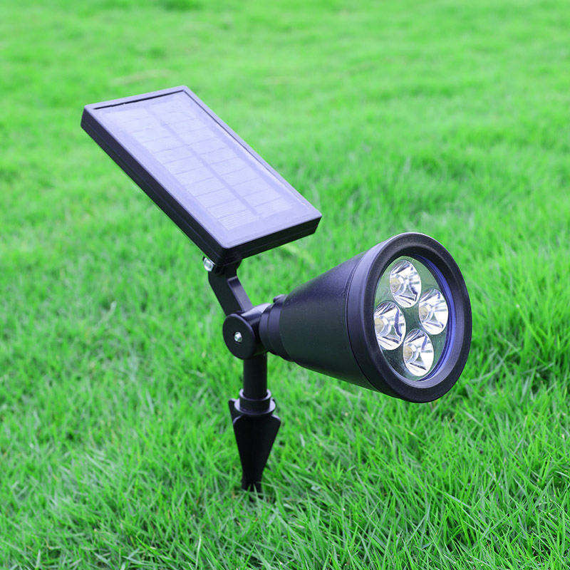 Energía de ahorro de luz solar de detector de movimiento inalámbrico al aire libre lámpara LED con panel solar