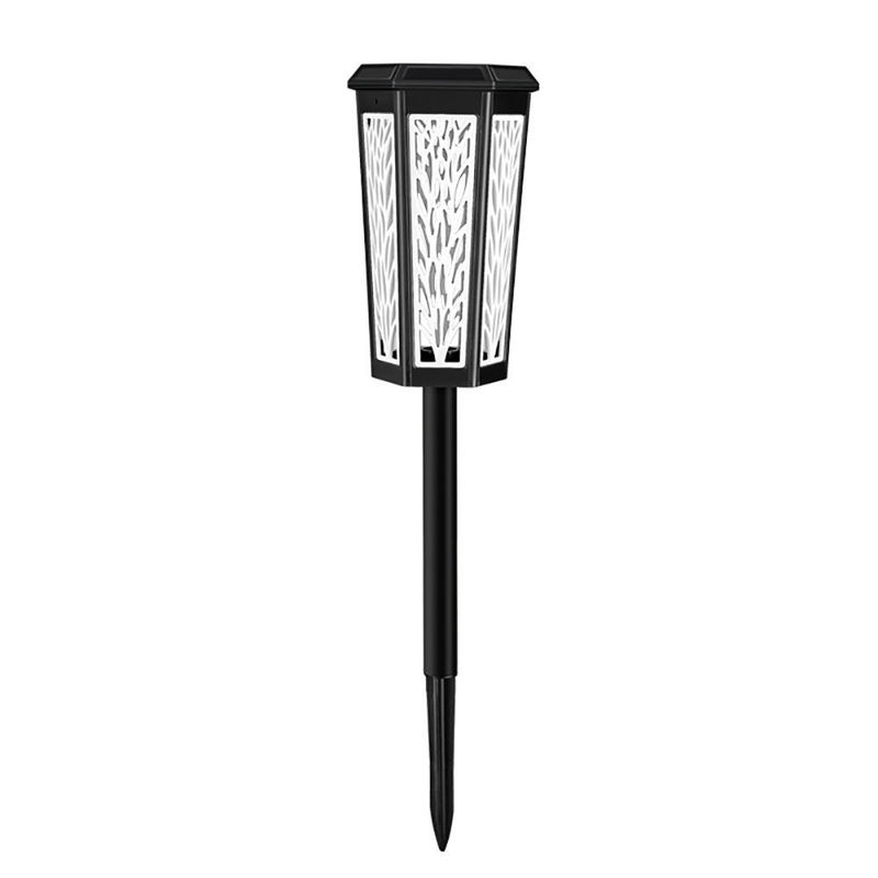 Lámpara solar de jardín exterior LED con inducción de control de luz y larga vida útil