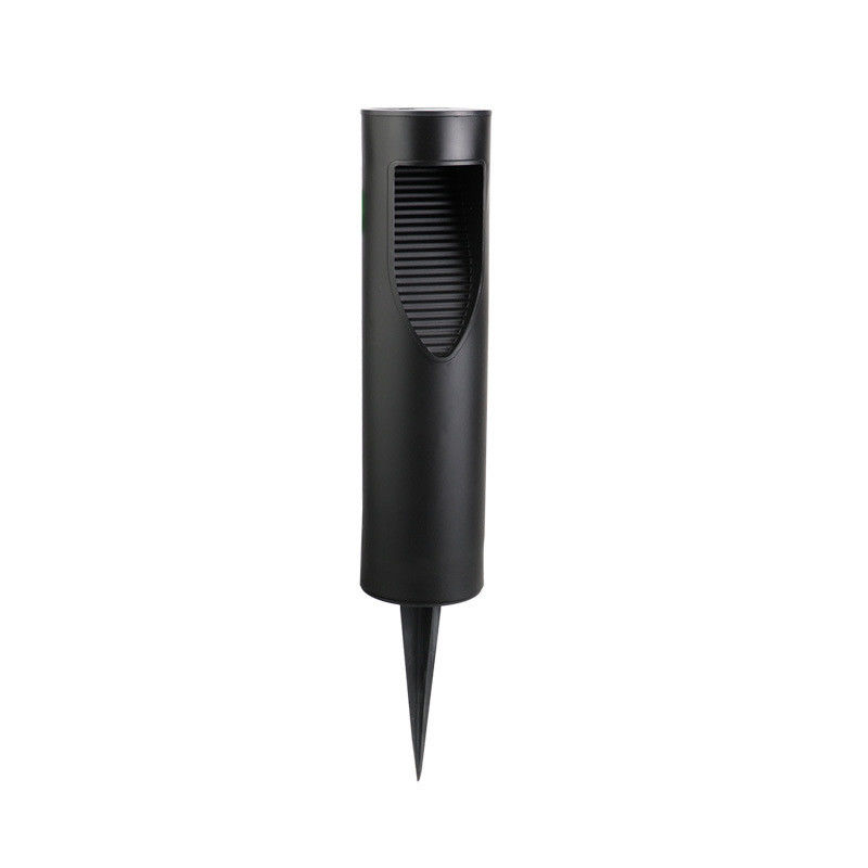 Luz de vía solar inalámbrica de encendido/apagado automático para césped de jardín solar cilíndrico exterior