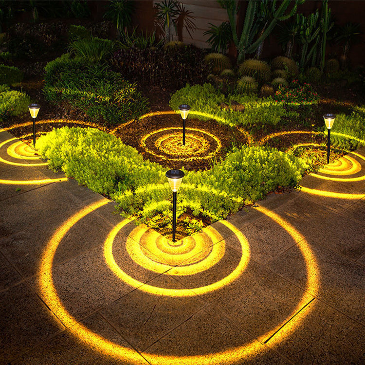 Luces solares LED Inodoro para el patio de la pasarela con ángulo de haz de 150 ° AUTÓMICA ON / OFF