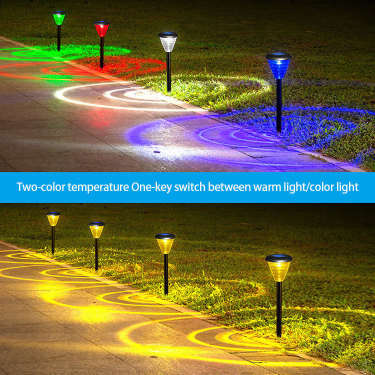 Luces solares LED Inodoro para el patio de la pasarela con ángulo de haz de 150 ° AUTÓMICA ON / OFF