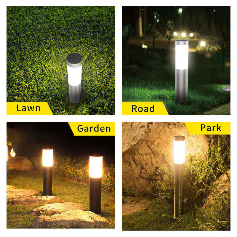 Luz solar de jardín de la calle Panel solar separado IP65 impermeable lámpara de pared porche garaje patio