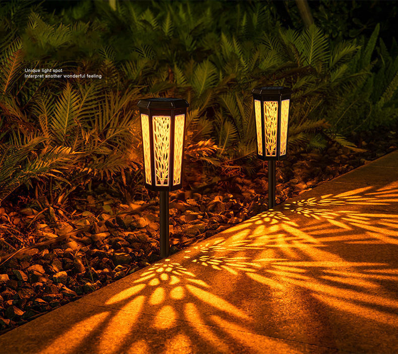 Auto encendido y apagado Iluminación solar para jardines IP65 para pasarelas
