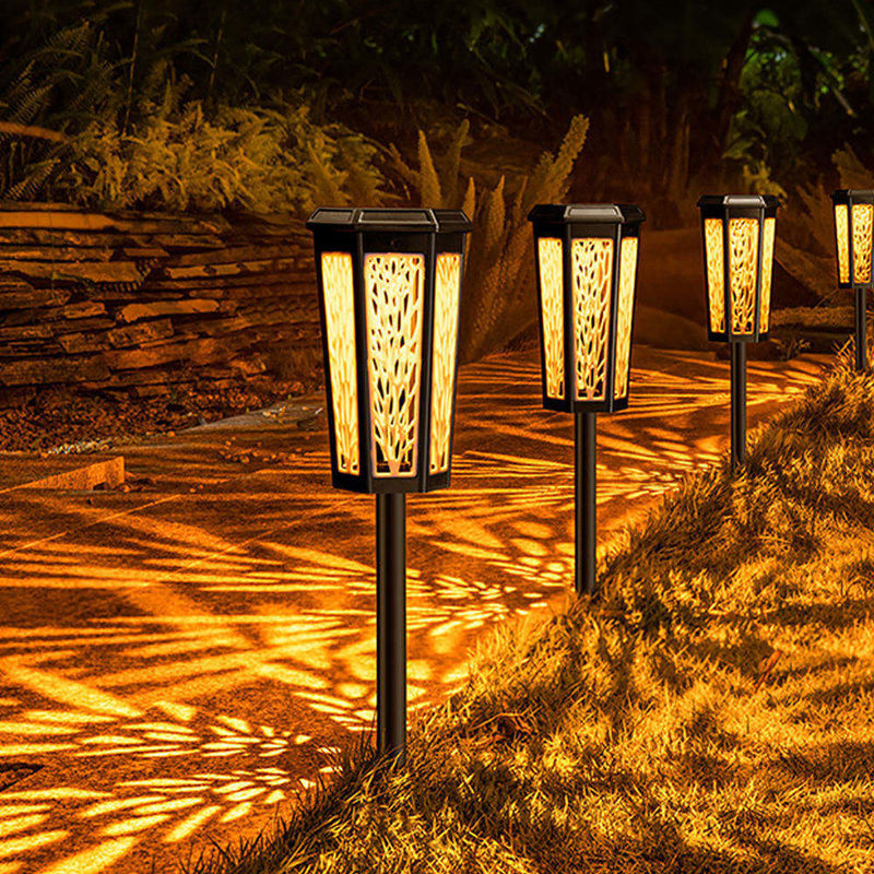 Auto encendido y apagado Iluminación solar para jardines IP65 para pasarelas