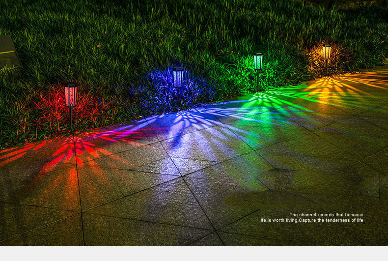 Auto encendido y apagado Iluminación solar para jardines IP65 para pasarelas