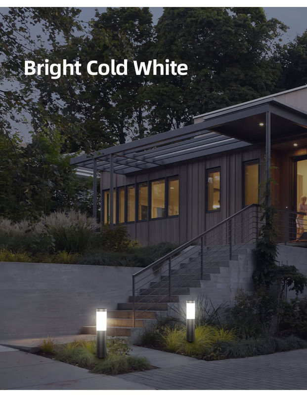 IP66 Iluminación solar LED impermeable para jardines exteriores