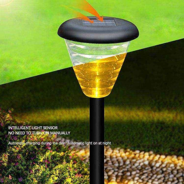 Temperatura de trabajo Luz de calle solar LED para Villa Jardín de hierba Iluminación de suelo insertado