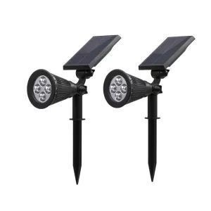 Calificación IP44 y 40000 Luzes solares de luz solar para jardines al aire libre