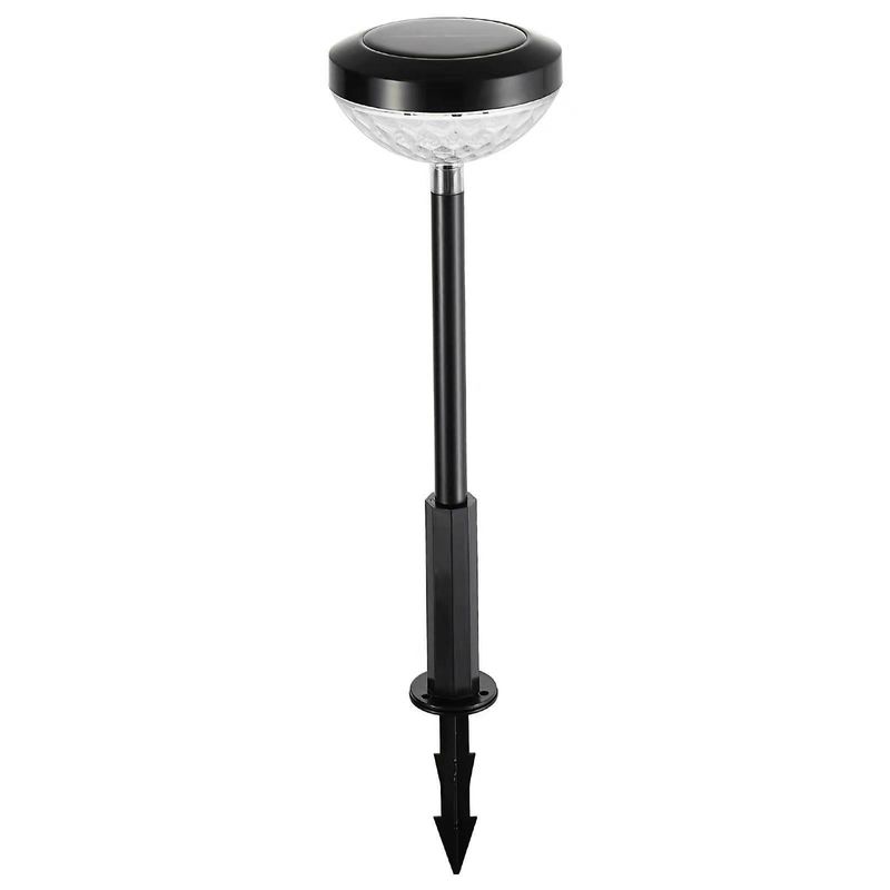 Material de cuerpo de la lámpara ABS PC Luces de vía solar Luces de jardín solares decorativas completas