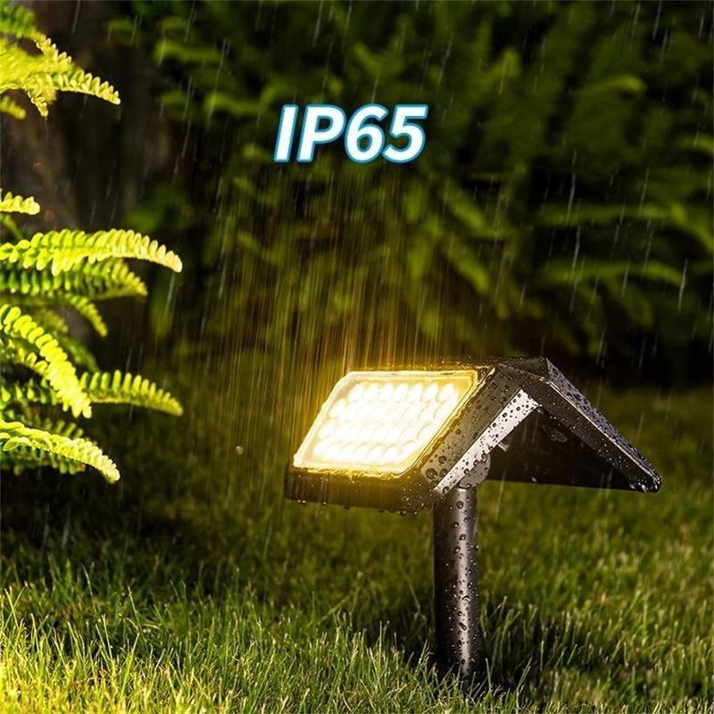 Alto índice de reproducción de color Ra 80 Luces solares para jardín exterior