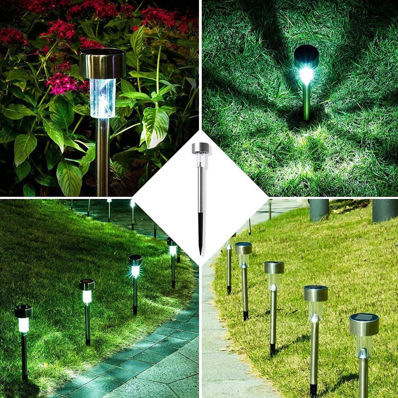 Iluminación de jardín de acero inoxidable para pasillos exteriores