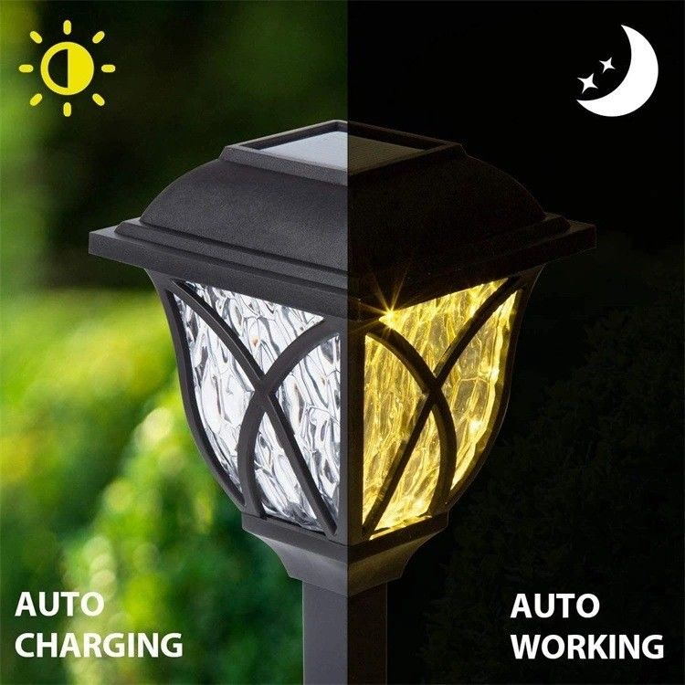 Lámpara de césped exterior Iluminación de jardín con Led Ip65 Lámpara de suelo solar impermeable
