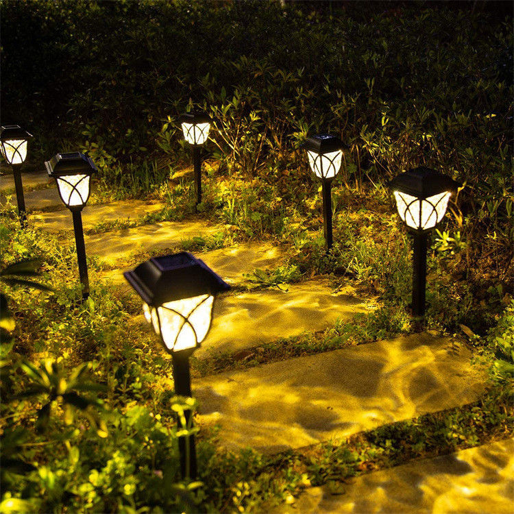 Lámpara de césped exterior Iluminación de jardín con Led Ip65 Lámpara de suelo solar impermeable