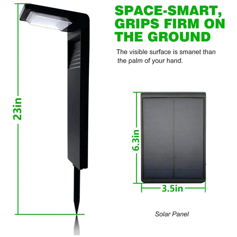IP65 Luz solar resistente al agua para iluminación exterior y decoración
