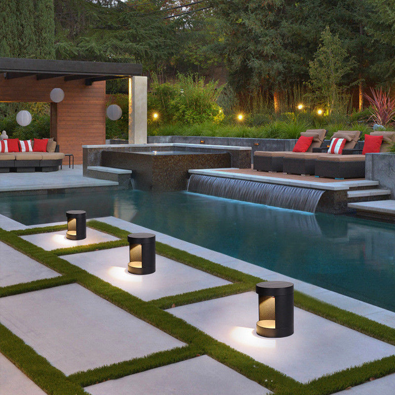 Moderno IP65 resistente al agua de aluminio COB LED 10W luz de jardín para iluminación exterior