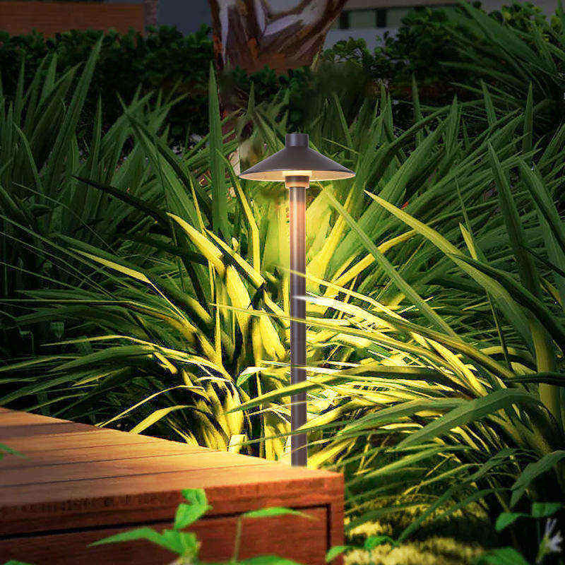 Luces de jardín de aluminio resistentes al agua IP65 para exteriores