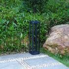 50000 horas de vida útil Sensor de movimiento solar Lámparas de jardín de césped con soporte de oscurecimiento