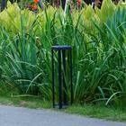 50000 horas de vida útil Sensor de movimiento solar Lámparas de jardín de césped con soporte de oscurecimiento