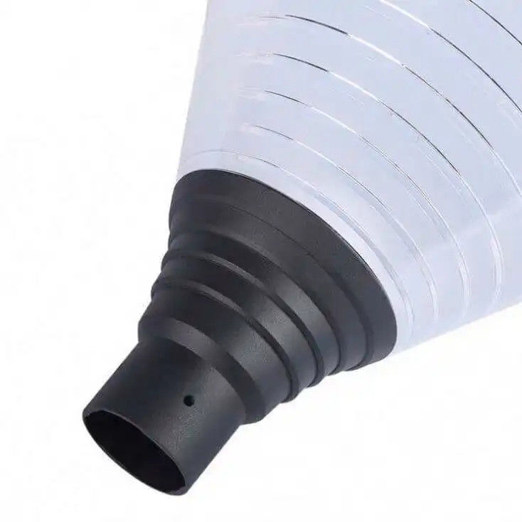 Ángulo de haz de 360° Fabricación profesional Luz de pilar solar para iluminación exterior de postes