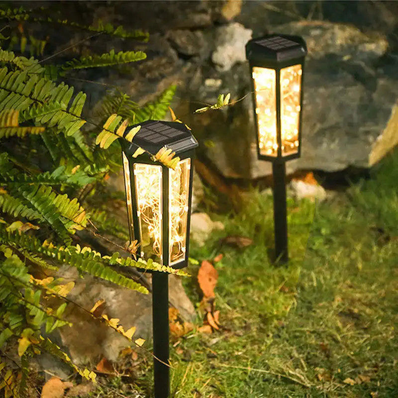 Iluminación solar para jardines de jardín para jardines de paisaje Iluminación solar LED Tiempo de carga 50000