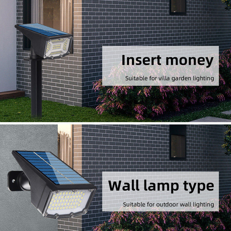 Energía solar 53 Iluminación de jardín Led Ip65 Iluminación de césped exterior impermeable con CRI Ra 80