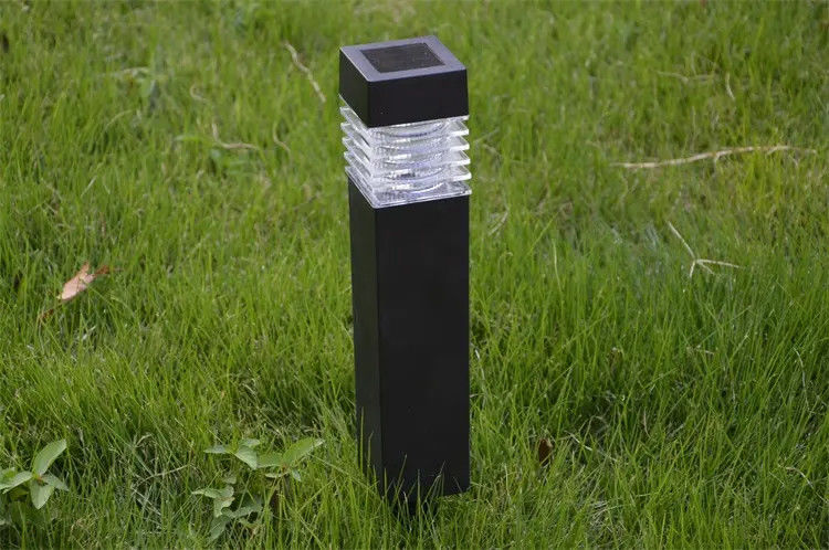 Lámpara LED de pasarela exterior para el camino de la estaca del jardín Iluminación de paisaje con energía solar