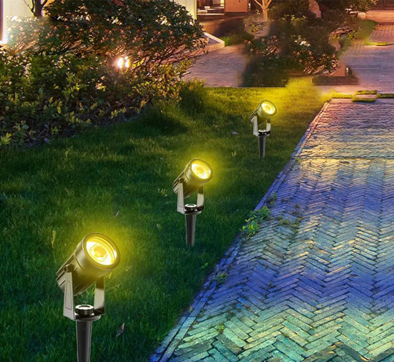 Luz solar de jardín exterior ABS PC todo en un pilar LED valla de pared impermeable 2024