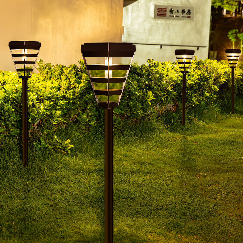 Iluminación de patio exterior Iluminación solar para jardines