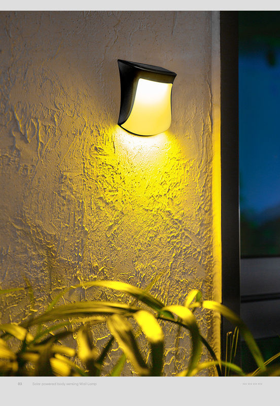 ABS luz solar para el jardín 1- impermeable cerco de patio exterior Decoración de jardín