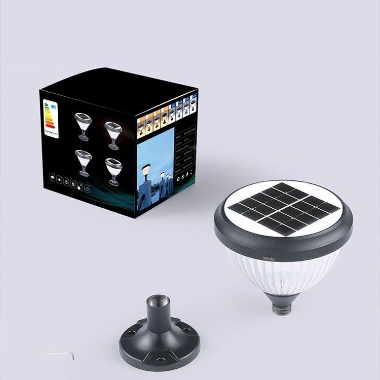 Lámparas de jardín de aluminio solar Libright luces de jardín al aire libre Lámpara LED a prueba de agua para exteriores