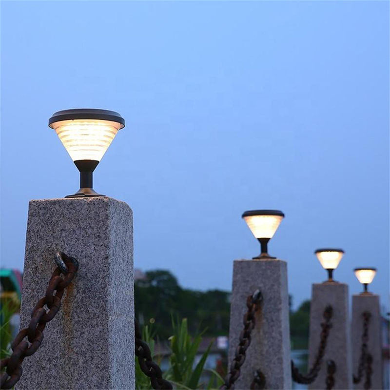 Luz solar LED de alta eficiencia luminosa para decoración de jardines a prueba de agua y brillante