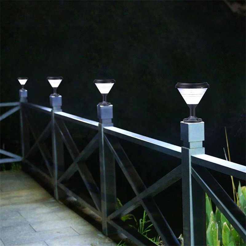 Luz solar LED de alta eficiencia luminosa para decoración de jardines a prueba de agua y brillante