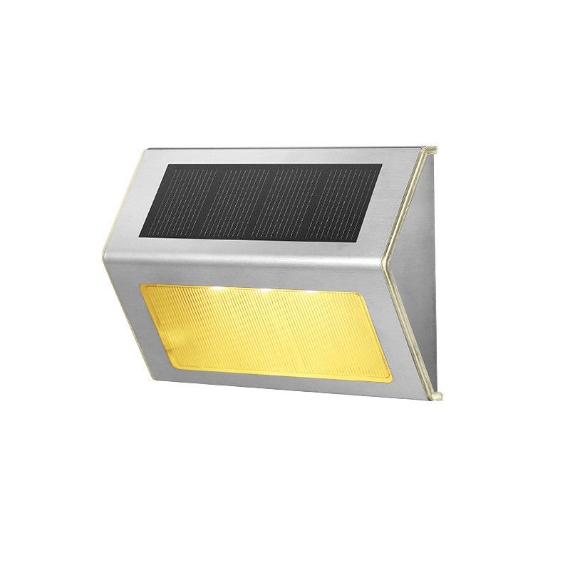 Luz solar resistente al agua Escalera de energía LED Luzes de cercas de escalones solares para el camino del jardín