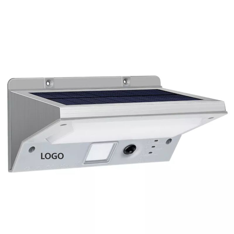 Lámpara de pared con sensor de movimiento solar de seguridad exterior con y fabricación profesional