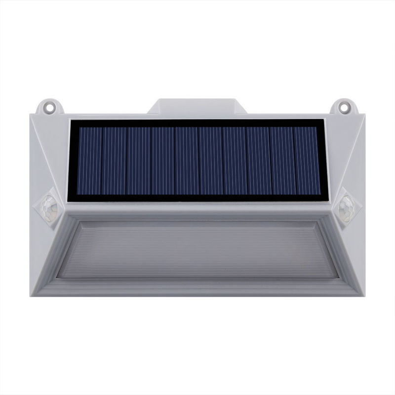Suministro de energía solar 18leds sensor de movimiento luz de pared para la seguridad y durabilidad al aire libre