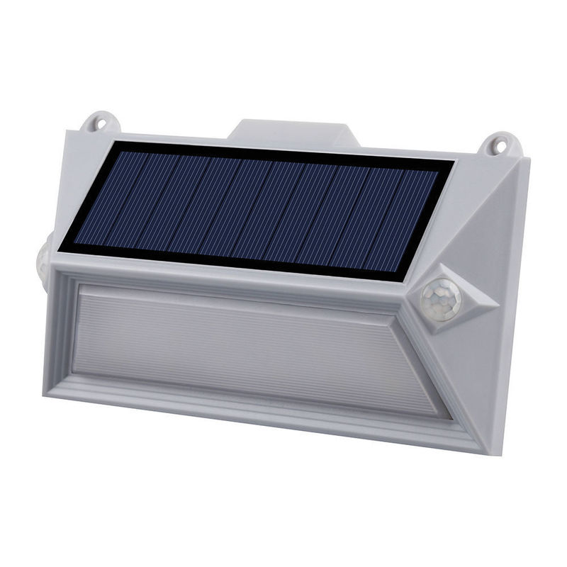 Suministro de energía solar 18leds sensor de movimiento luz de pared para la seguridad y durabilidad al aire libre