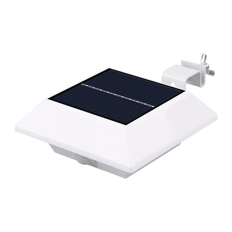 Luces de cercas solares impermeables de larga duración para exteriores Automático encendido/apagado desde el anochecer hasta el amanecer