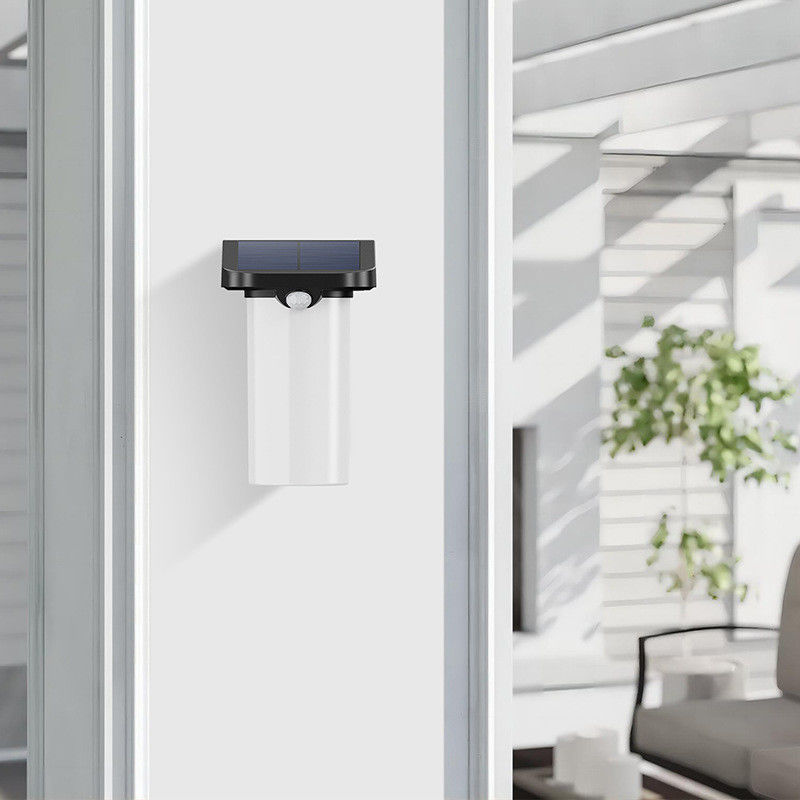 Lámpara de pared exterior LED 6w sensor de movimiento de luz blanca lámpara de pared para balcones jardines patios patio trasero