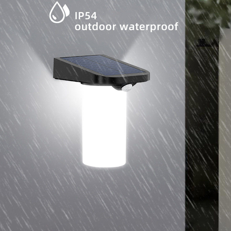 Lámpara de pared exterior LED 6w sensor de movimiento de luz blanca lámpara de pared para balcones jardines patios patio trasero