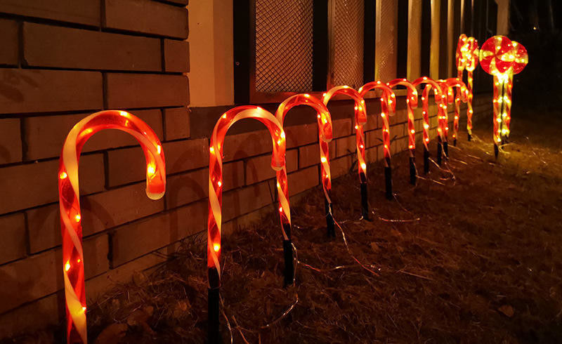 50000 horas de vida útil de la luz solar de plástico LED para la decoración de diseño de color personalizado