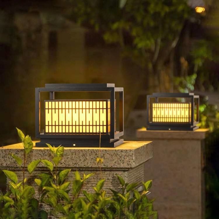 Iluminación de cercas de jardín al aire libre con 80 CRI y 3500K temperatura de color blanco cálido