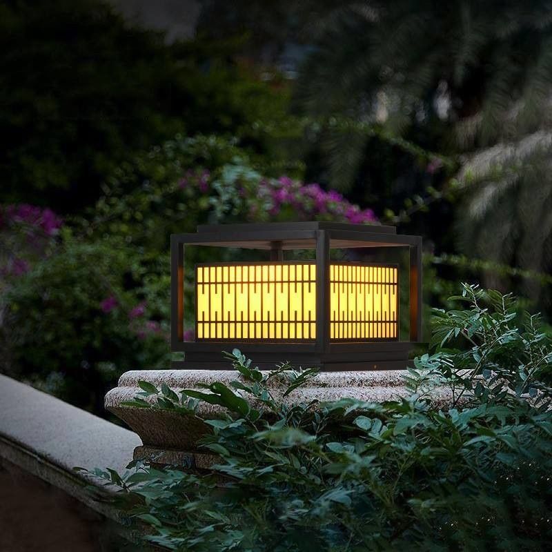 Iluminación de cercas de jardín al aire libre con 80 CRI y 3500K temperatura de color blanco cálido