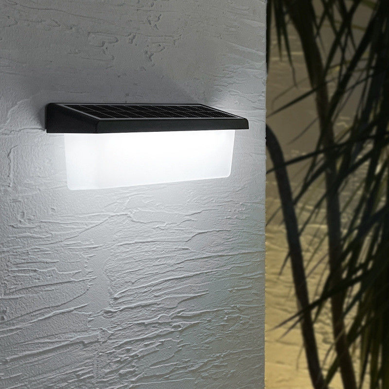 Villa Hotel Jardín exterior luz solar LED de pared con sensor de movimiento y control remoto
