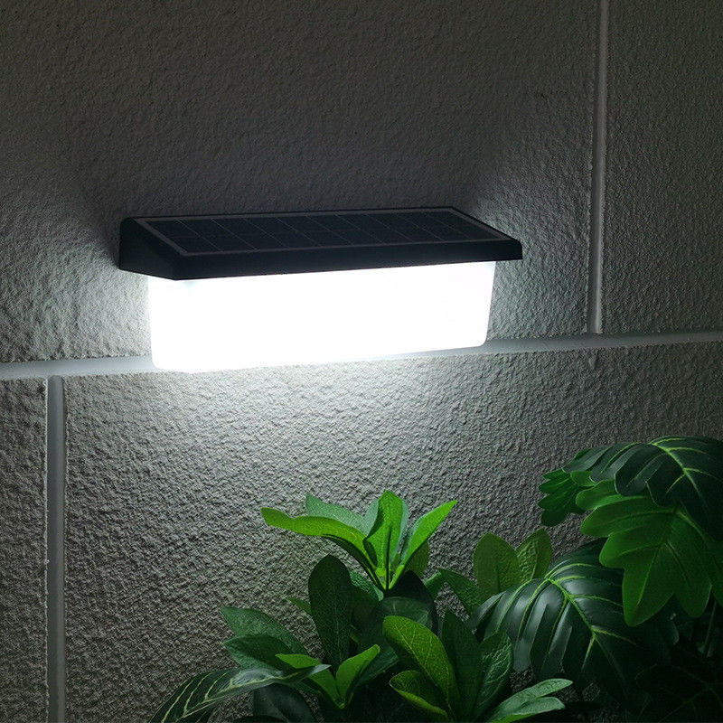 Villa Hotel Jardín exterior luz solar LED de pared con sensor de movimiento y control remoto