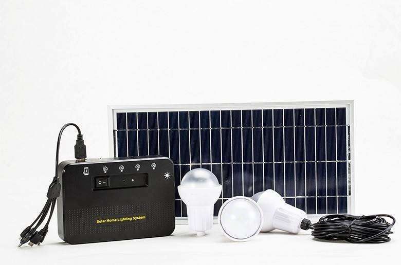 Luz solar de jardín con certificación ROHS para iluminación exterior multifunción y energía móvil