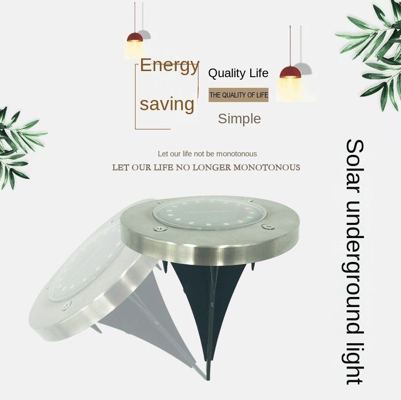90 CRI Suministro de energía solar Venta caliente Personalización 8led Ip65 Inmune a agua luz solar exterior para el jardín